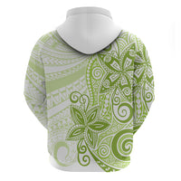 Polynesia Dolphins Zip Hoodie Valentine Day Floral Polynesian - Vintage Lime Green LT14 - Polynesian Pride