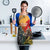 New Zealand and Australia ANZAC Day Apron Sliver Fern Kakapo With Golden Wattle Kangaroo - Polynesian Pride