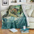 Aotearoa Tangaroa Atua Blanket New Zealand God Of The Ocean