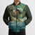 Aotearoa Tangaroa Atua Bomber Puffer Jacket New Zealand God Of The Ocean - Polynesian Pride