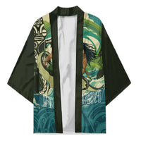 Aotearoa Tangaroa Atua Kimono New Zealand God Of The Ocean - Polynesian Pride