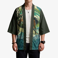 Aotearoa Tangaroa Atua Kimono New Zealand God Of The Ocean - Polynesian Pride