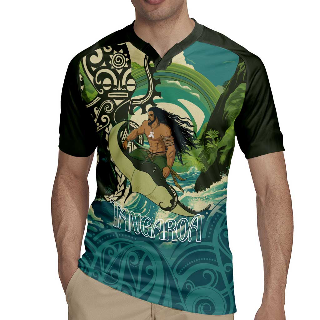 Aotearoa Tangaroa Atua Rugby Jersey New Zealand God Of The Ocean