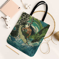 Aotearoa Tangaroa Atua Tote Bag New Zealand God Of The Ocean - Polynesian Pride