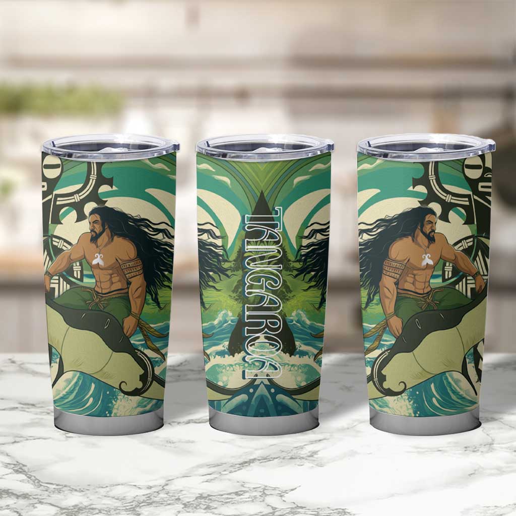 Aotearoa Tangaroa Atua Tumbler Cup New Zealand God Of The Ocean