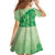 Aloha Hawaii Molokai Island Family Matching Off Shoulder Maxi Dress and Hawaiian Shirt Hibiscus Tribal Honu Hawaiian Tattoo Green