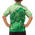Aloha Hawaii Molokai Island Family Matching Summer Maxi Dress and Hawaiian Shirt Hibiscus Tribal Honu Hawaiian Tattoo Green