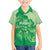 Aloha Hawaii Molokai Island Family Matching Summer Maxi Dress and Hawaiian Shirt Hibiscus Tribal Honu Hawaiian Tattoo Green