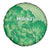 Aloha Hawaii Molokai Island Spare Tire Cover Hibiscus Tribal Honu Hawaiian Tattoo Green