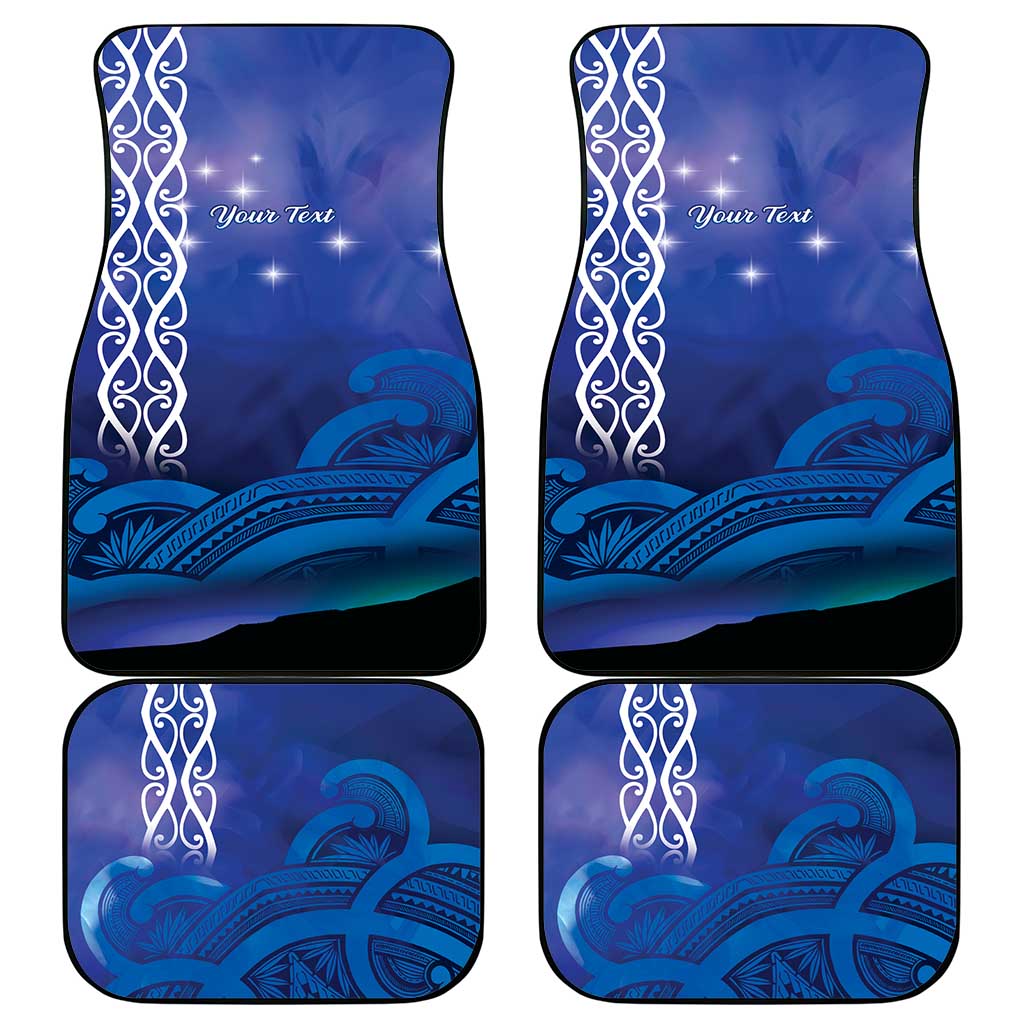 Personalised Matariki New Zealand Car Mats Maori New Year Galaxy Koru Pattern LT14 - Polynesian Pride