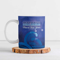 Personalised Matariki New Zealand Ceramic Mug Maori New Year Galaxy Koru Pattern - Polynesian Pride