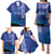 Personalised Matariki New Zealand Family Matching Puletasi and Hawaiian Shirt Maori New Year Galaxy Koru Pattern