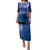 Personalised Matariki New Zealand Family Matching Puletasi and Hawaiian Shirt Maori New Year Galaxy Koru Pattern