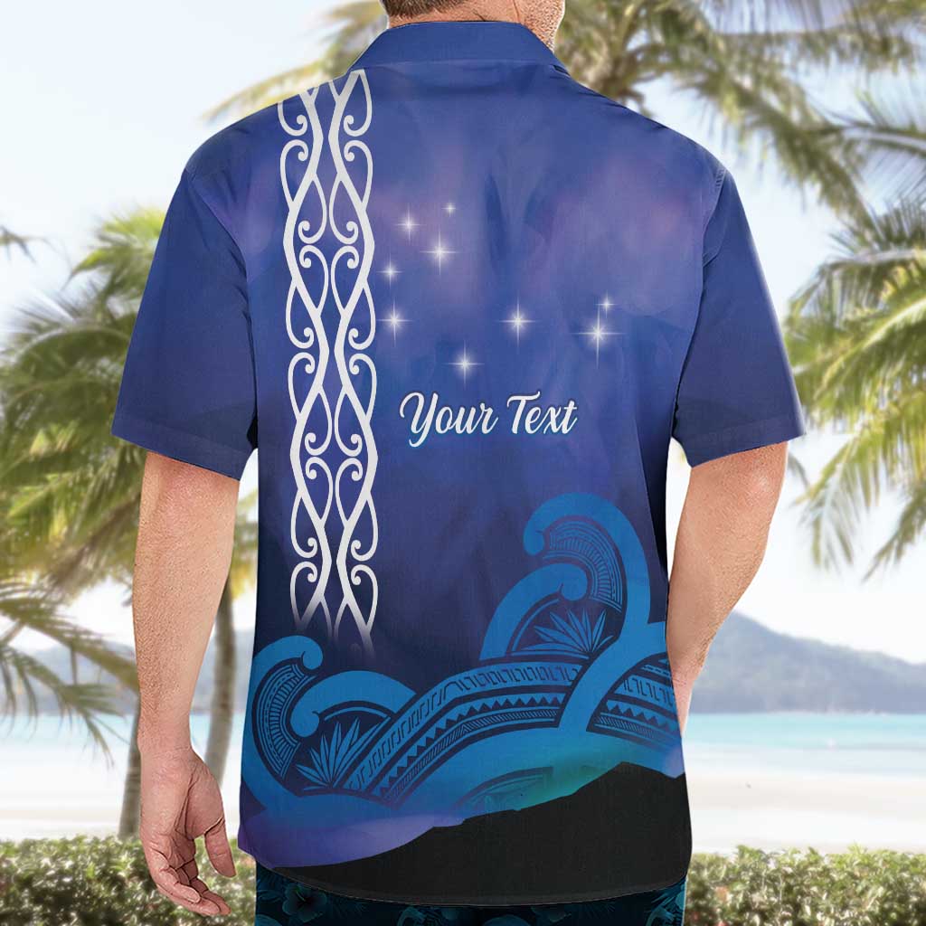 Personalised Matariki New Zealand Hawaiian Shirt Maori New Year Galaxy Koru Pattern