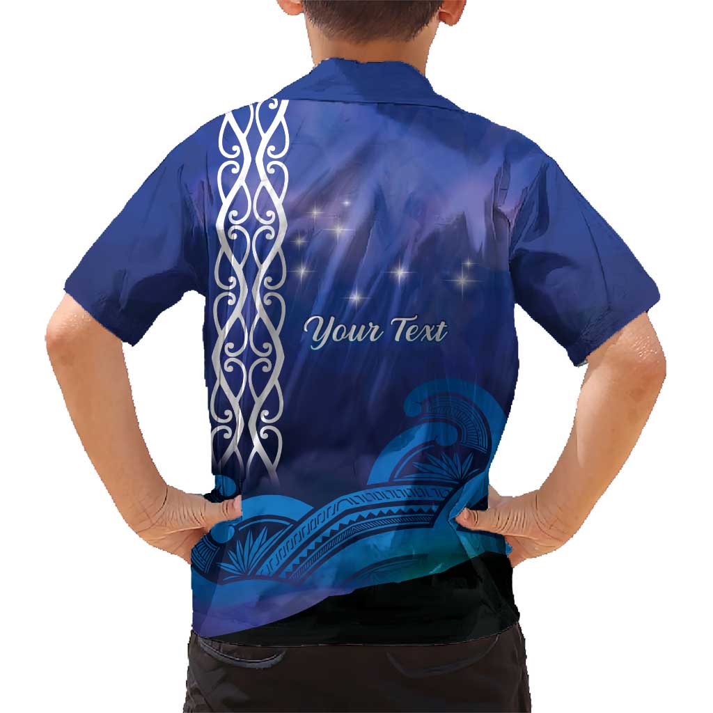 Personalised Matariki New Zealand Hawaiian Shirt Maori New Year Galaxy Koru Pattern