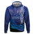 Personalised Matariki New Zealand Hoodie Maori New Year Galaxy Koru Pattern