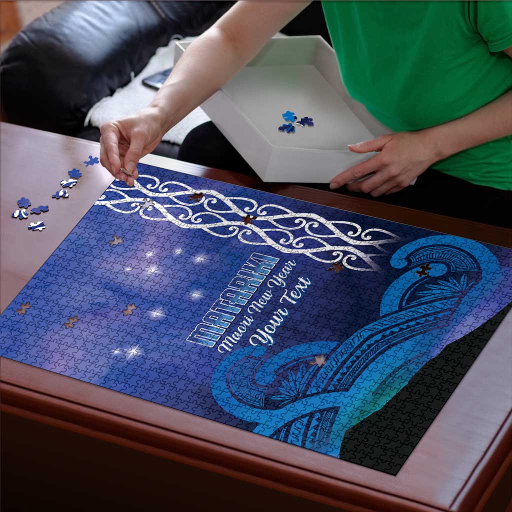 Personalised Matariki New Zealand Puzzle Maori New Year Galaxy Koru Pattern - Polynesian Pride
