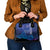 Personalised Matariki New Zealand Shoulder Handbag Maori New Year Galaxy Koru Pattern