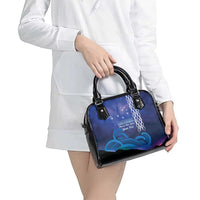 Personalised Matariki New Zealand Shoulder Handbag Maori New Year Galaxy Koru Pattern LT14 - Polynesian Pride