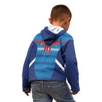 Philippines Football 2026 Kid Hoodie Come On Filipinas LT14 - Polynesian Pride