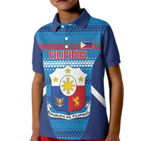 Philippines Football 2026 Kid Polo Shirt Come On Filipinas
