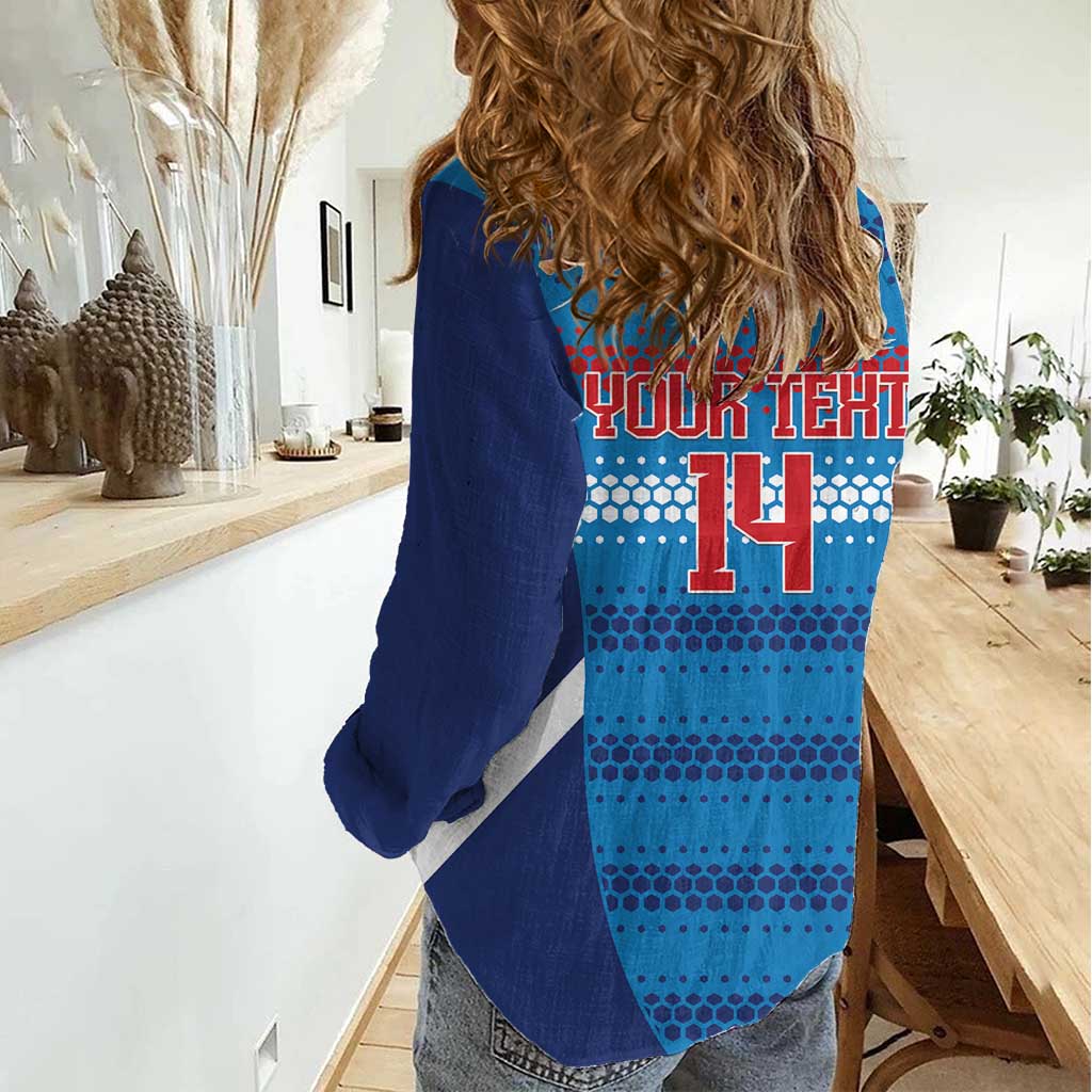 Philippines Football 2026 Women Casual Shirt Come On Filipinas