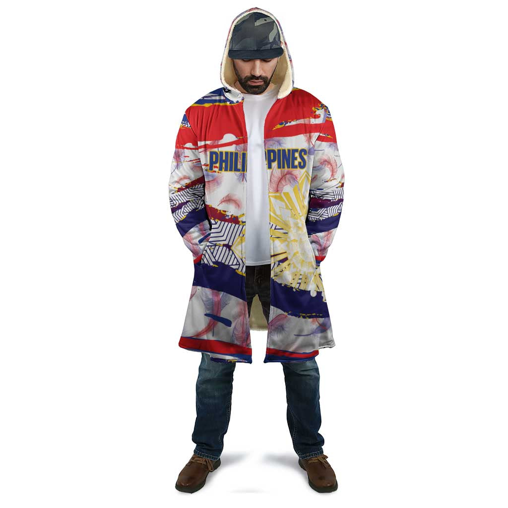 Philippines Sun Tattoo Cloak Feathers Filipinas Grunge Style White