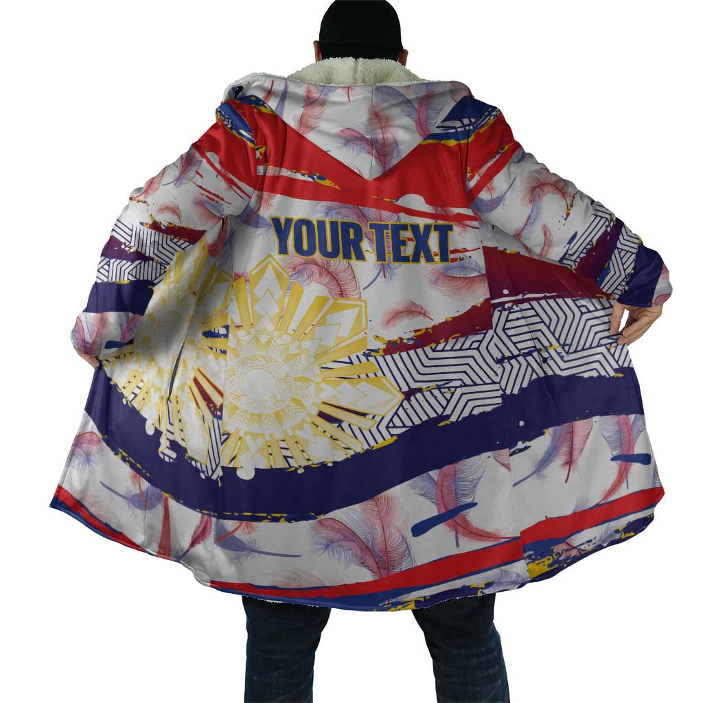 Philippines Sun Tattoo Cloak Feathers Filipinas Grunge Style White