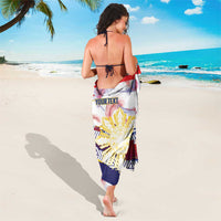 Philippines Sun Tattoo Sarong Feathers Filipinas Grunge Style White