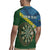 Personalised Solomon Islands Darts Rugby Jersey Tropical Leaves Melanesian Pattern