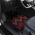 Red Aotearoa Mangopare Kowhaiwhai and Niho Taniwha Car Mats Maori New Zealand