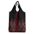 Red Aotearoa Mangopare Kowhaiwhai and Niho Taniwha Grocery Bag Maori New Zealand