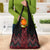 Red Aotearoa Mangopare Kowhaiwhai and Niho Taniwha Grocery Bag Maori New Zealand