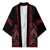 Red Aotearoa Mangopare Kowhaiwhai Niho Taniwha Kimono Maori New Zealand - Polynesian Pride