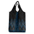 Blue Aotearoa Mangopare Kowhaiwhai and Niho Taniwha Grocery Bag Maori New Zealand