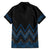 Blue Aotearoa Mangopare Kowhaiwhai and Niho Taniwha Hawaiian Shirt Maori New Zealand