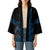 Blue Aotearoa Mangopare Kowhaiwhai Niho Taniwha Kimono Maori New Zealand - Polynesian Pride