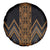 Gold Aotearoa Mangopare Kowhaiwhai and Niho Taniwha Spare Tire Cover Maori New Zealand
