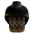 Gold Aotearoa Mangopare Kowhaiwhai and Niho Taniwha Zip Hoodie Maori New Zealand