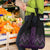 Purple Aotearoa Mangopare Kowhaiwhai and Niho Taniwha Grocery Bag Maori New Zealand