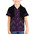 Purple Aotearoa Mangopare Kowhaiwhai and Niho Taniwha Hawaiian Shirt Maori New Zealand