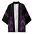 Purple Aotearoa Mangopare Kowhaiwhai Niho Taniwha Kimono Maori New Zealand - Polynesian Pride