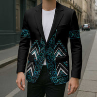 Paua Shell Aotearoa Mangopare Kowhaiwhai Niho Taniwha Blazer Maori New Zealand - Polynesian Pride