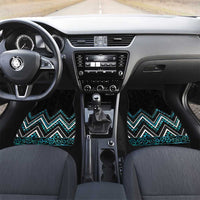 Paua Shell Aotearoa Mangopare Kowhaiwhai and Niho Taniwha Car Mats Maori New Zealand