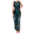 Paua Shell Aotearoa Mangopare Kowhaiwhai and Niho Taniwha Family Matching Tank Maxi Dress and Hawaiian Shirt Maori New Zealand