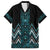 Paua Shell Aotearoa Mangopare Kowhaiwhai and Niho Taniwha Hawaiian Shirt Maori New Zealand