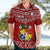 Tonga Rugby Hawaiian Shirt 2023 World Cup Tongan Kupesi Ngatu Pattern LT14 - Polynesian Pride
