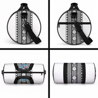 Fiji Day 1970 Duffle Bag For Fiji Ever Fiji Tapa Pattern White