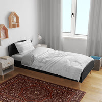 Samoa White Sunday Bedding Set Lotu Tamaiti Samoan Siapo Teuila Flowers