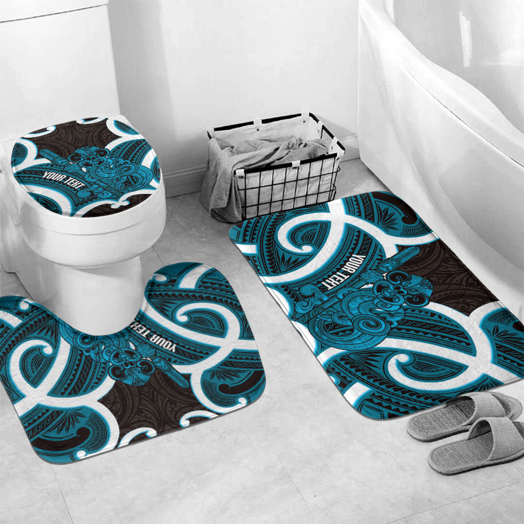 Kikorangi Aotearoa Atua Tumatauenga Personalised Bathroom Set Maori God Of War Tiki With Taiaha